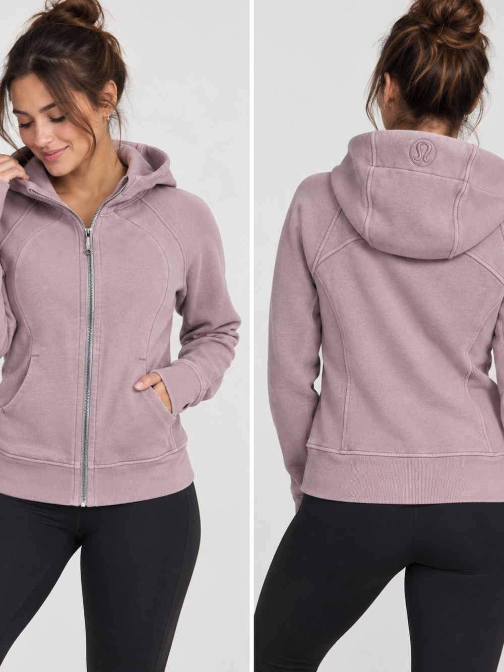 Lululemon Full-Zip Hooded Scuba